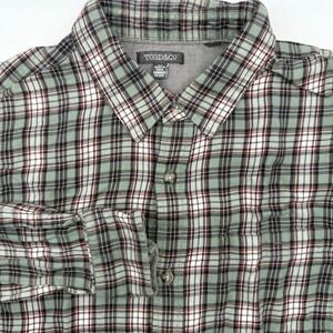 Toad&Co Men's Long Sleeve Button Up Multicolor‎ Striped Medium Casual Cotton